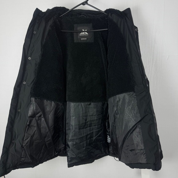 ZeroXposur Mens XL Black ThermoCloud Puffer Jacket Coat Water Wind Resistant - Picture 5 of 11